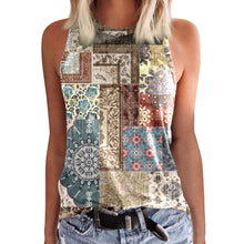 Load image into Gallery viewer, Womens - Stitching Tank Tops Streetwear Sleeveless Vest  Oversized Off Shoulder Camisole
