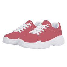 Load image into Gallery viewer, Ti Amo I love you - Exclusive Brand - Dusky Rose - Angry Fish - Chunky Sneakers - White Soles
