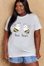 Load image into Gallery viewer, Simply Love Full Size BOO BEES Graphic Cotton T-Shirt Ti Amo I love you
