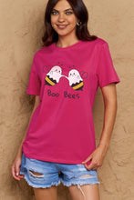 Load image into Gallery viewer, Simply Love Full Size BOO BEES Graphic Cotton T-Shirt Ti Amo I love you
