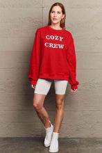 Load image into Gallery viewer, Simply Love Full Size COZY GREW Graphic Sweatshirt Ti Amo I love you
