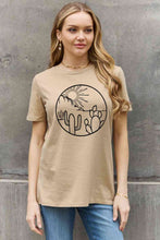 Load image into Gallery viewer, Simply Love Full Size Desert Graphic Cotton Tee Ti Amo I love you
