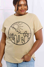 Load image into Gallery viewer, Simply Love Full Size Desert Graphic Cotton Tee Ti Amo I love you
