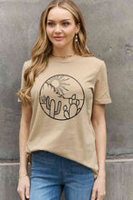 Load image into Gallery viewer, Simply Love Full Size Desert Graphic Cotton Tee Ti Amo I love you
