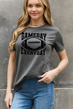 Load image into Gallery viewer, Simply Love Full Size GAMEDAY EVERYDAY Graphic Cotton Tee Ti Amo I love you
