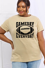 Load image into Gallery viewer, Simply Love Full Size GAMEDAY EVERYDAY Graphic Cotton Tee Ti Amo I love you
