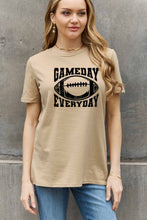 Load image into Gallery viewer, Simply Love Full Size GAMEDAY EVERYDAY Graphic Cotton Tee Ti Amo I love you
