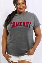 Load image into Gallery viewer, Simply Love Full Size GAMEDAY Graphic Cotton Tee Ti Amo I love you
