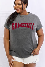 Load image into Gallery viewer, Simply Love Full Size GAMEDAY Graphic Cotton Tee Ti Amo I love you
