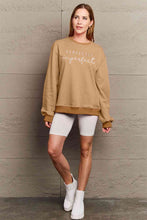 Load image into Gallery viewer, Simply Love Full Size Graphic Round Neck Sweatshirt Ti Amo I love you
