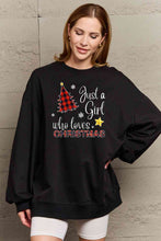 Load image into Gallery viewer, Simply Love Full Size Graphic Sweatshirt Ti Amo I love you
