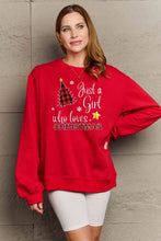 Load image into Gallery viewer, Simply Love Full Size Graphic Sweatshirt Ti Amo I love you
