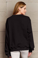 Load image into Gallery viewer, Simply Love Full Size I&#39;D RATHER BE SLEEPING Round Neck Sweatshirt Ti Amo I love you
