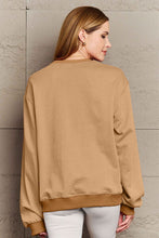 Load image into Gallery viewer, Simply Love Full Size I&#39;D RATHER BE SLEEPING Round Neck Sweatshirt Ti Amo I love you
