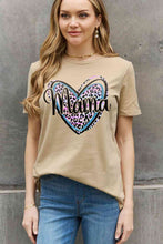 Load image into Gallery viewer, Simply Love Full Size MAMA Graphic Cotton Tee Ti Amo I love you
