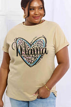 Load image into Gallery viewer, Simply Love Full Size MAMA Graphic Cotton Tee Ti Amo I love you
