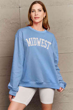 Load image into Gallery viewer, Simply Love Full Size MIDWEST Graphic Sweatshirt Ti Amo I love you
