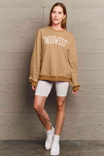 Load image into Gallery viewer, Simply Love Full Size MIDWEST Graphic Sweatshirt Ti Amo I love you
