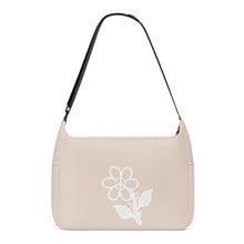 Load image into Gallery viewer, Ti Amo I love you - Exclusive Brand - Bone - White Daisy -  Journey Computer Shoulder Bag
