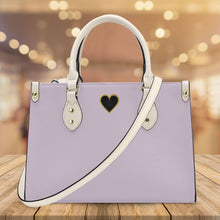 Load image into Gallery viewer, Ti Amo I love you - Exclusive Brand - Lola - Luxury Womens PU Tote Bag - Cream Straps
