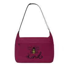 Load image into Gallery viewer, Ti Amo I love you - Exclusive Brand - Claret Red - Bee Kind - Journey Computer Shoulder Bag
