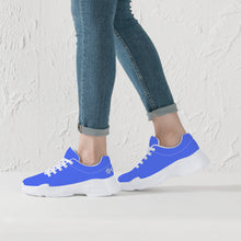 Load image into Gallery viewer, Ti Amo I love you - Exclusive Brand - Neon Blue - Angry Fish - Chunky Sneakers - White Soles
