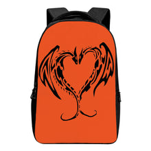 Load image into Gallery viewer, Ti Amo I love you - Exclusive Brand - Orange - Laptop Backpack
