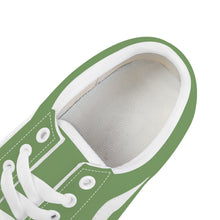 Load image into Gallery viewer, Ti Amo I love you - Exclusive Brand - Dusty Green - Low Top Flat Sneaker
