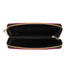 Load image into Gallery viewer, Ti Amo I love you - Exclusive Brand - Viva Magenta - Bee Kind - Zipper Purse Clutch Bag
