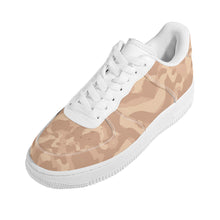 Load image into Gallery viewer, Ti Amo I love you  - Exclusive Brand - Pinkish Tan / Rodro Dust / Pale Taupe Camouflage - Low Top Unisex Sneakers
