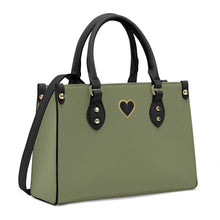 Load image into Gallery viewer, Ti Amo I love you - Exclusive Brand - Clay Creek - Luxury Women PU Tote Bag - Black Straps
