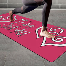 Load image into Gallery viewer, Ti Amo I love you - Exclusive Brand - Cerise Red 2 - Yoga Mat
