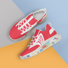 Load image into Gallery viewer, Ti Amo I love you - Exclusive Brand - Red Pink - Mens / Womens - Air Max React Sneakers - White Soles
