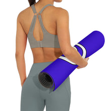 Load image into Gallery viewer, Ti Amo I love you - Exclusive Brand - Violet Blue - Yoga Mat
