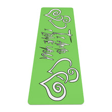 Load image into Gallery viewer, Ti Amo I love you - Exclusive Brand - Pastel Green - Yoga Mat
