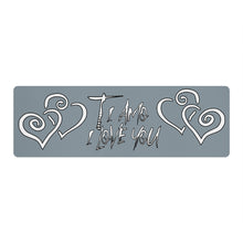 Load image into Gallery viewer, Ti Amo I love you - Exclusive Brand - Regent Grey - Yoga Mat
