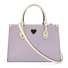 Load image into Gallery viewer, Ti Amo I love you - Exclusive Brand - Lola - Luxury Womens PU Tote Bag - Cream Straps
