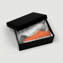 Load image into Gallery viewer, Ti Amo I love you - Exclusive Brand  - Orange Camouflage - Low Top Unisex Sneakers
