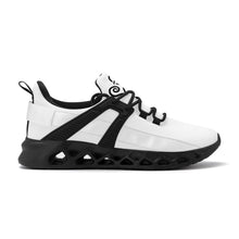 Load image into Gallery viewer, Ti Amo I love you - Exclusive Brand - White - Double Black Heart - New Elastic Sport Sneakers - Black Soles
