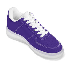 Load image into Gallery viewer, Ti Amo I love you - Exclusive Brand - Purple Monster - Skelton Hands with Heart - Transparent Low Top Air Force Leather Shoes
