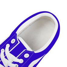 Load image into Gallery viewer, Ti Amo I love you - Exclusive Brand - Violet Blue - Low Top Flat Sneaker
