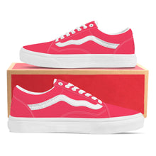 Load image into Gallery viewer, Ti Amo I love you - Exclusive Brand - Radical Red - Low Top Flat Sneaker
