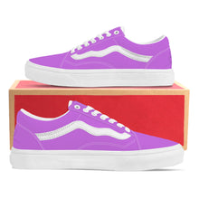 Load image into Gallery viewer, Ti Amo I love you - Exclusive Brand - Lavender - Low Top Flat Sneaker
