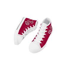 Load image into Gallery viewer, Ti Amo I love you - Exclusive Brand - Lifeline - Kids High Top Canvas Shoes
