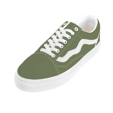 Load image into Gallery viewer, Ti Amo I love you - Exclusive Brand - Ash Olive - Low Top Flat Sneaker
