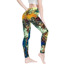 Load image into Gallery viewer, Ti Amo I love you  - Exclusive Brand  - Stained Glass - Yoga Leggings
