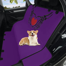 Load image into Gallery viewer, Ti Amo I love you - Exclusive Brand- Honey Flower - Skeleton Hands with Heart - Car Pet Seat Covers
