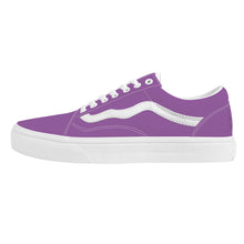 Load image into Gallery viewer, Ti Amo I love you - Exclusive Brand - Muted Purple - Low Top Flat Sneaker
