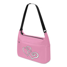 Load image into Gallery viewer, Ti Amo I love you - Exclusive Brand - Wewak 2 - Double White Heart - Journey Computer Shoulder Bag
