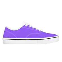 Load image into Gallery viewer, Ti Amo I love you - Exclusive Brand  - Heliotrope 3 - Double White Heart -  Skate Shoe - White Soles
